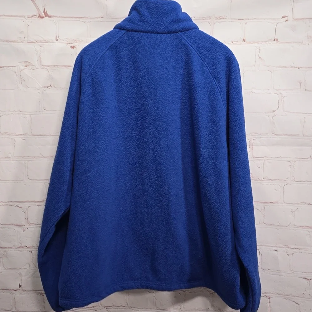 Old Row Blue & White Quarter Zip Fleece Mens Size XL NWT - Picture 8 of 11